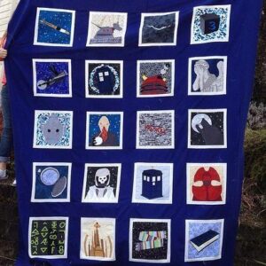 Tardis Pattern Quilt Blanket Tr12  Quilt